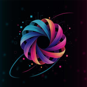 Logo de NYVRA, estudio de diseño digital enfocado en identidad visual.